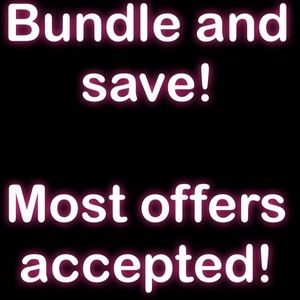 Anything in my closet you can bundle and save